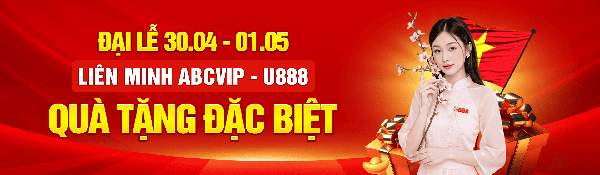Banner u888 đại lễ